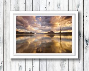 Sunset over Lake Moogerah, QLD