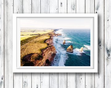 The Twelve Apostles from above, Victoria.