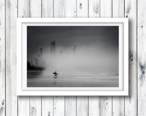 Sea mist at dawn, Surfers Paradise.