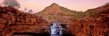 Bell Gorge is a popular destinations on the Gibb River Road. It holds cooling water all year round, after a hot and dusty day these waterholes give much relief for the traveler.