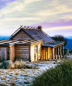 Amongst the Victorian high country on top of Mt Stirling, Craig’s Hut awakes to a crisp frost. For many generations these high country huts have given refuge to travellers sheltering from the unpredictable alpine conditions.