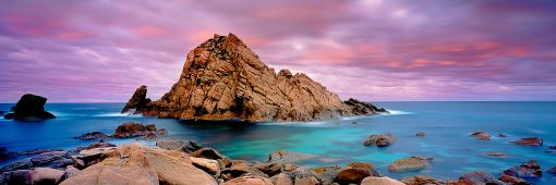The remarkable Sugarloaf Rock in the Leeuwin-Naturaliste National Park, Western Australia. Bronze at the 2011 International Epson Pano Awards.
