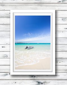 The blue waters of Great Keppel Island, North Queensland.