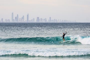 Styling at Snapper Rocks - Gold Coast.
