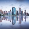 Brisbane CBD at Dawn, Queensland.
