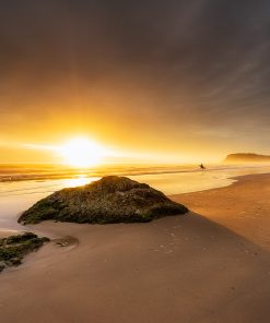 Sun flare - Burleigh Beach, Gold Coast.