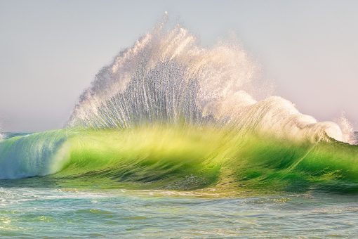 Backwash wave - Gold Coast.
