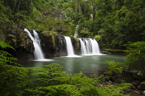 The lush Nandroya Falls - Tropical North Queensland.