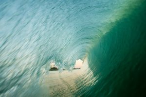 Under the lip - Burleigh Beach, Gold Coast.