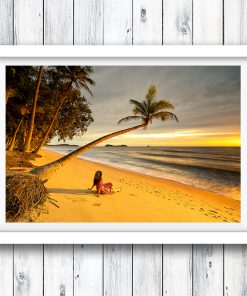 Sunrise at Clifton Beach, Tropical North Queensland.