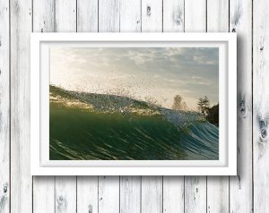 Early morning from the water at Burleigh - Gold Coast.