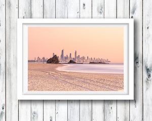 Currumbin Beach at Sunset - Gold Coast.