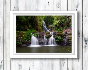 Elabana Falls in the Lamington National Park.