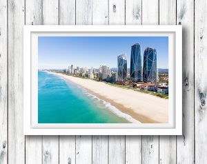 The Jewel and Broadbeach from above  - Gold Coast.