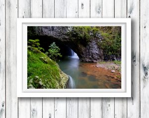 Natural Arch (Natural Bridge) in the Springbrook National; Park, Queensland.