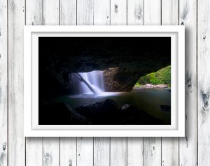 Natural Arch (Natural Bridge) in the Springbrook National; Park, Queensland.