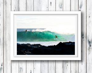 Joel Parkinson surfing at Snapper Rocks, Gold Coast.