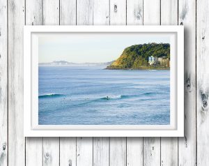 Waves on the Burleigh Beach stretch - Gold Coast.