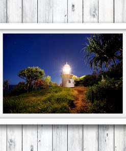 Fingal Lighthouse under the stars, NSW.