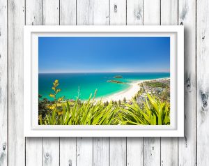 The beautiful Mount Maunganui Beach, North Island, NZ