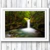 The incredibly beautiful Chasm Falls, Tasmania.