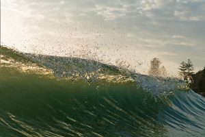 Early morning from the water at Burleigh - Gold Coast.