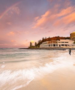 Sunsets and rainbows - Burleigh Heads, Gold Coast.
