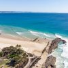 Snapper Rocks from above - Gold Coast.