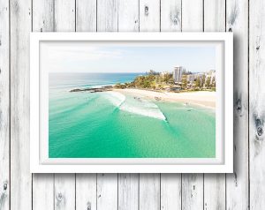 Snapper Rocks from above - Gold Coast.