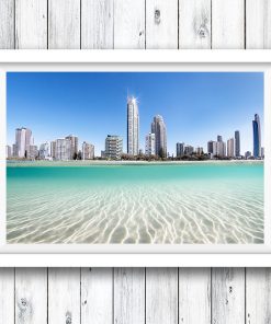Surfer Paradise from water - Gold Coast.