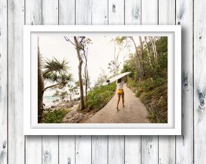 Walking through the Noosa National Park, QLD