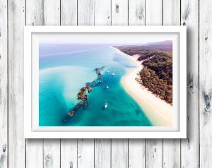 The Tangalooma Shipwrecks, Moreton Island, QLD.