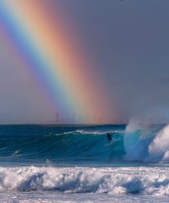 Rainbow Surfer at Coolangatta